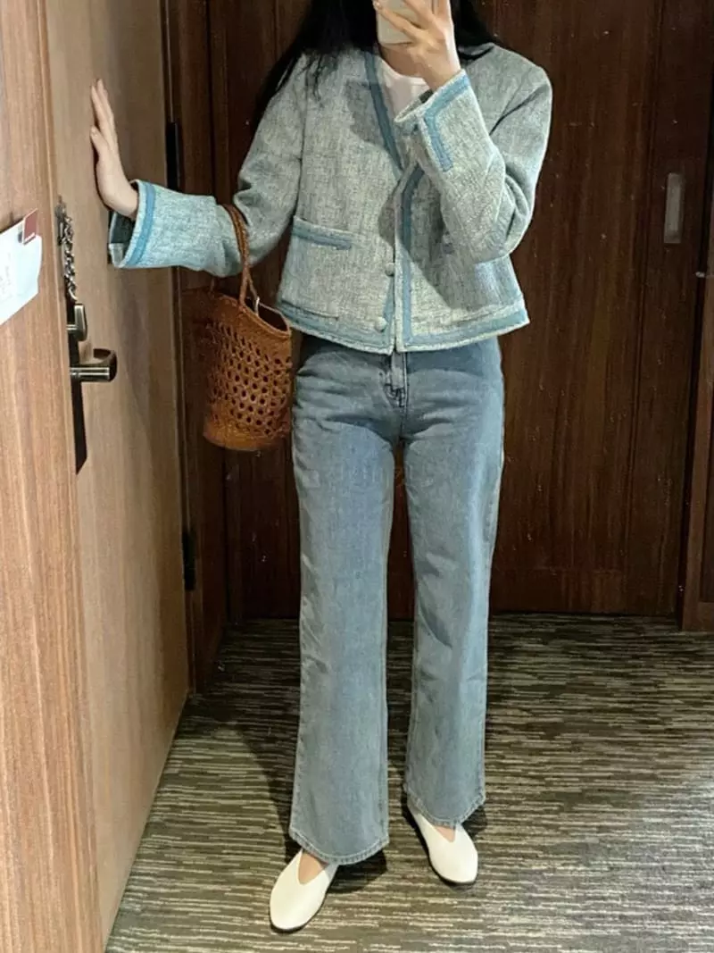 Atthismoment - Korean Women Fashion - #womensfashion - Ruffle Jacket