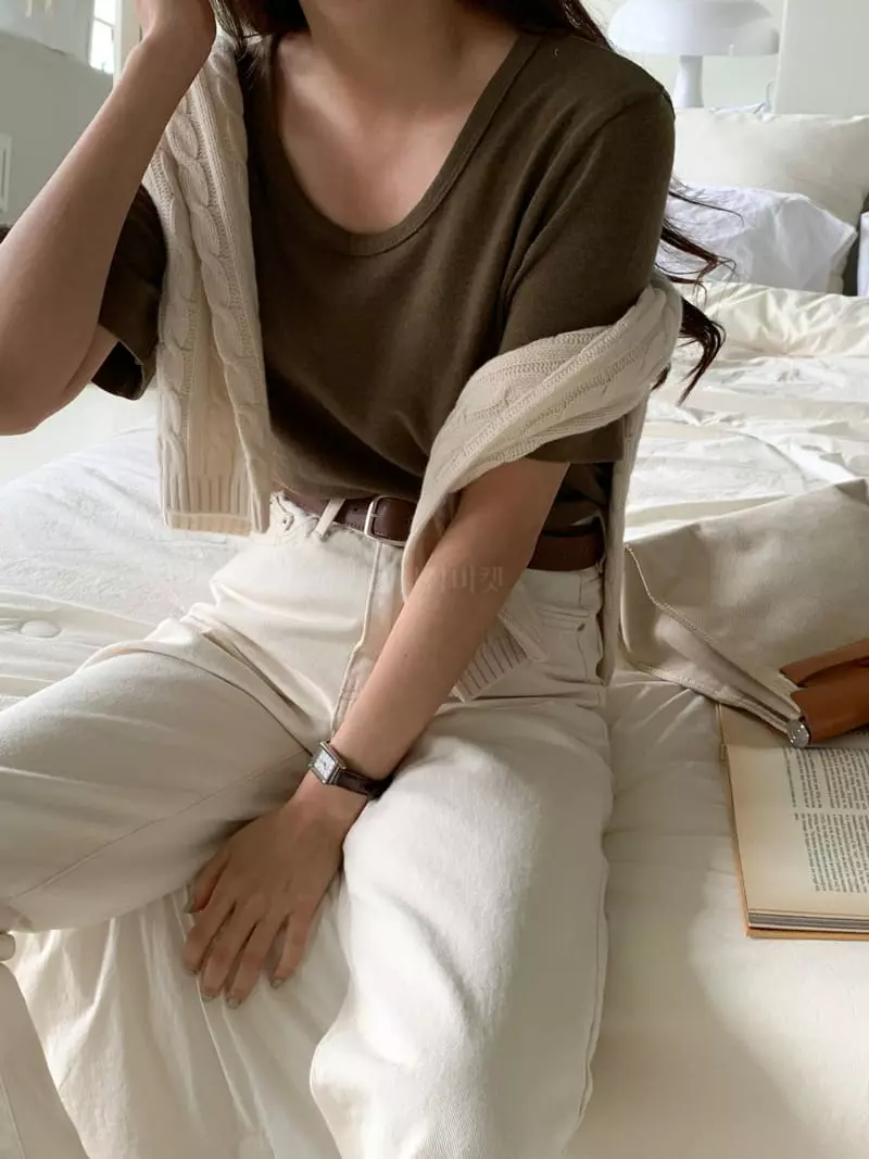 Atthismoment - Korean Women Fashion - #womensfashion - Downey Tee - 2