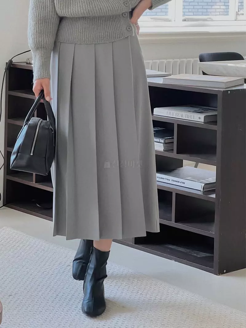 Atthismoment - Korean Women Fashion - #womensfashion - Franche Wrinkle Skirt