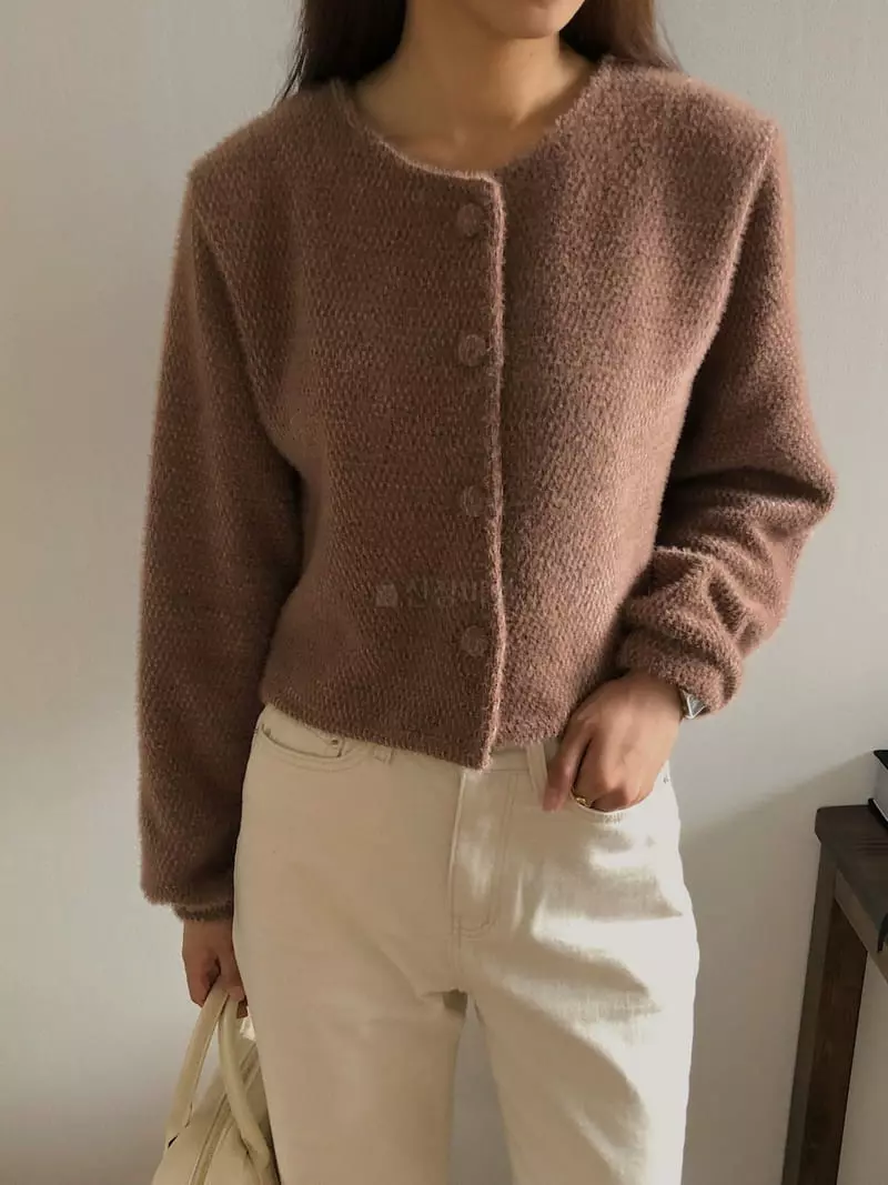 Atthismoment - Korean Women Fashion - #womensfashion - Forming Cardigan - 12