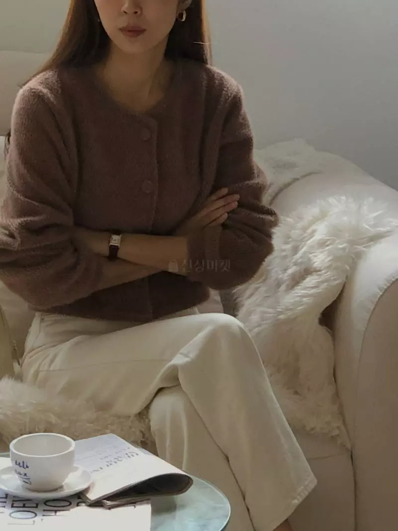 Atthismoment - Korean Women Fashion - #womensfashion - Forming Cardigan - 8