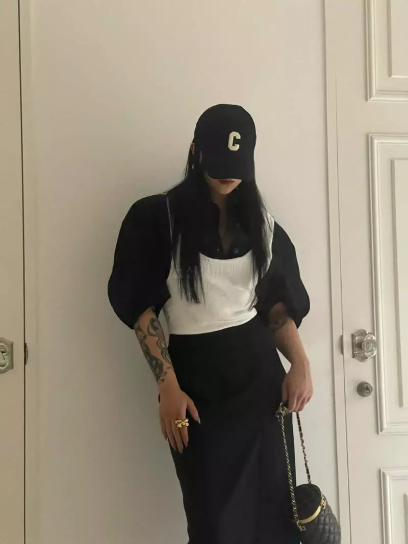 Auver_Fit - Korean Women Fashion - #momslook - Tulip Whole Shirt - 7
