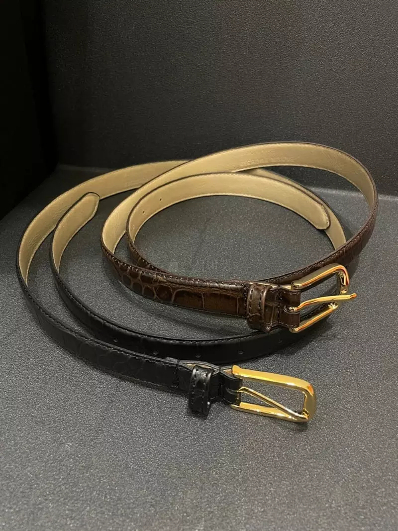 Auver_Fit - Korean Women Fashion - #momslook - Real Leather Belt - 2
