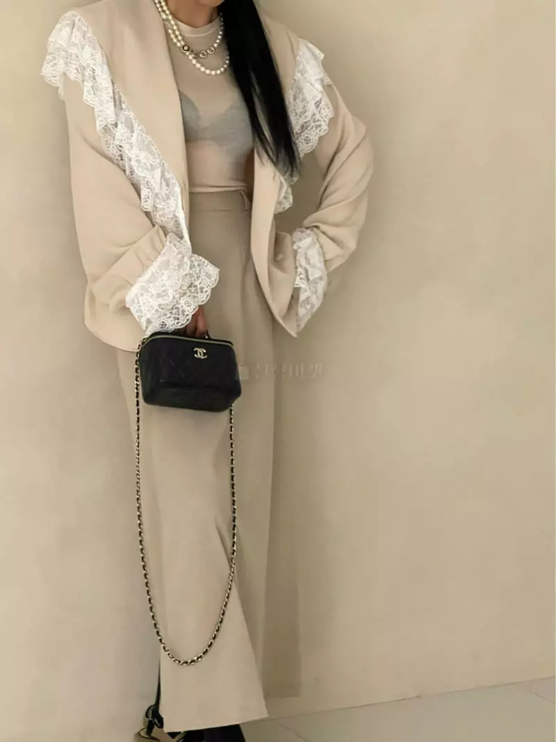 Auver_Fit - Korean Women Fashion - #shopsmall - Sailor Lace Blouse - 10