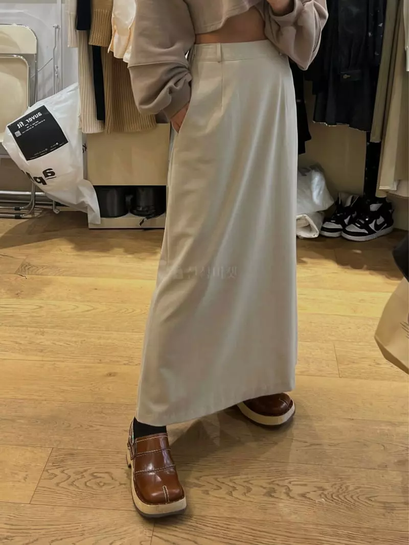 Auver_Fit - Korean Women Fashion - #thatsdarling - Maxy Long Skirt - 2