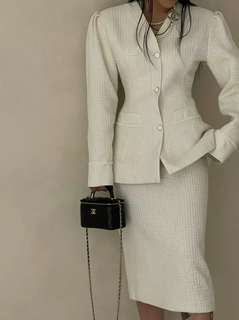 Auver_Fit - Korean Women Fashion - #womensfashion - Twid Jaclet - 3