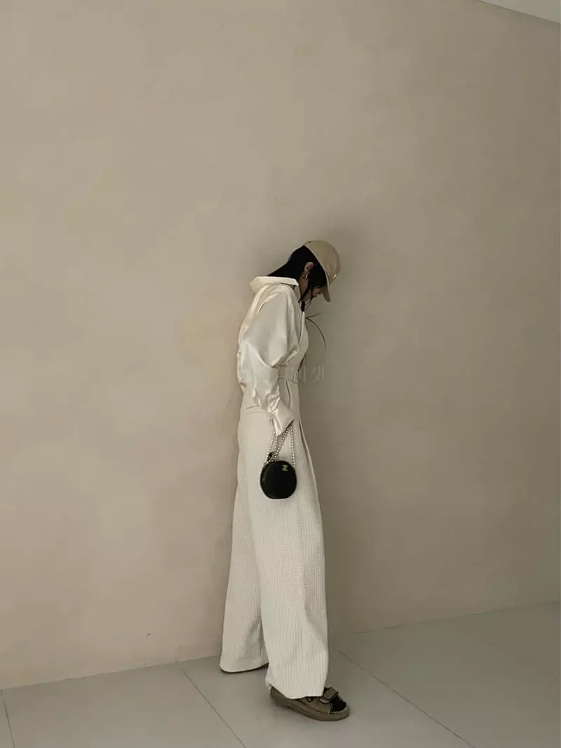 Auver_Fit - Korean Women Fashion - #womensfashion - Twid Dungarees Pants - 2