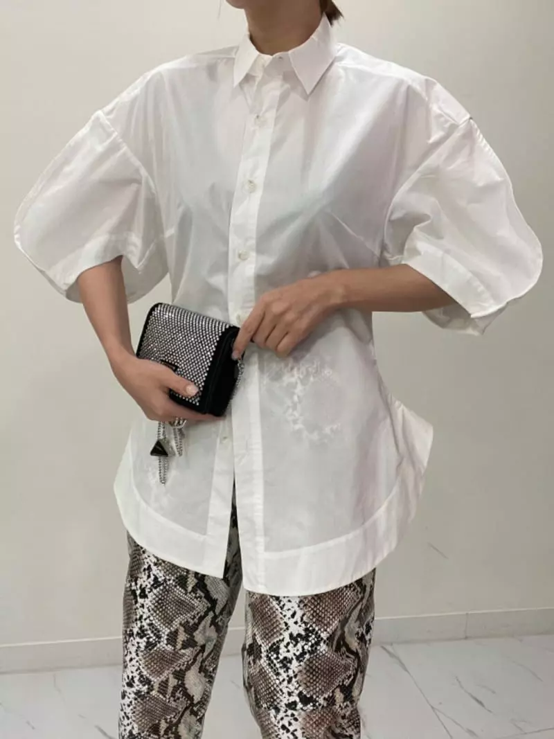 Auver_Fit - Korean Women Fashion - #womensfashion - Tulip Whole Shirt - 8