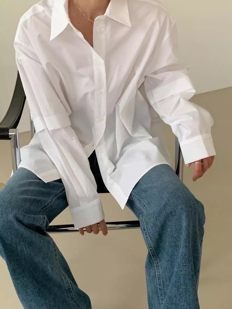 Avecnous - Korean Women Fashion - #momslook - Mad Blouse - 3