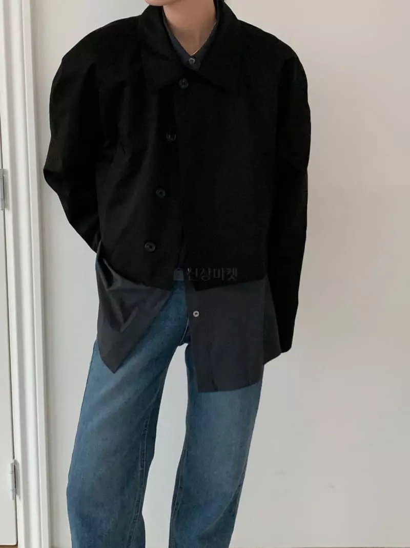 Avecnous - Korean Women Fashion - #momslook - Crop Trench Jacket - 10
