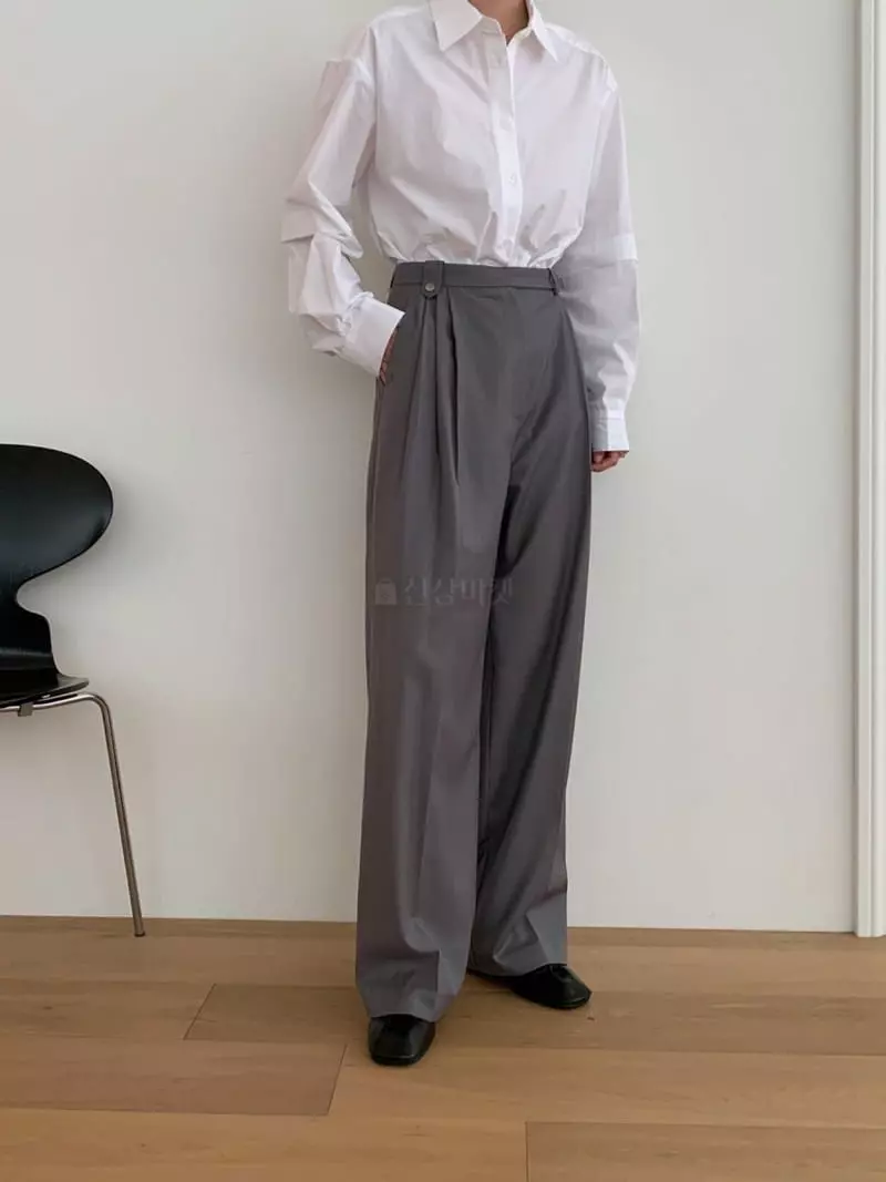 Avecnous - Korean Women Fashion - #momslook - Bijou Pants - 7