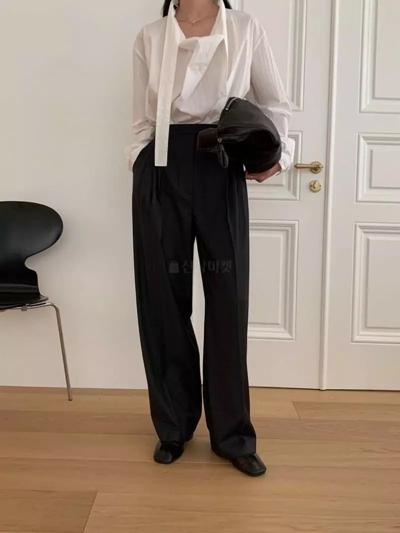 Avecnous - Korean Women Fashion - #momslook - Bijou Pants - 9
