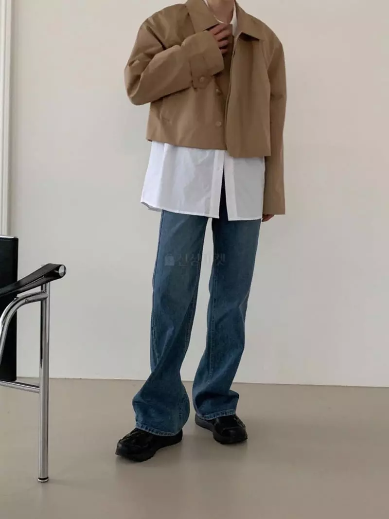 Avecnous - Korean Women Fashion - #shopsmall - Crop Trench Jacket - 7