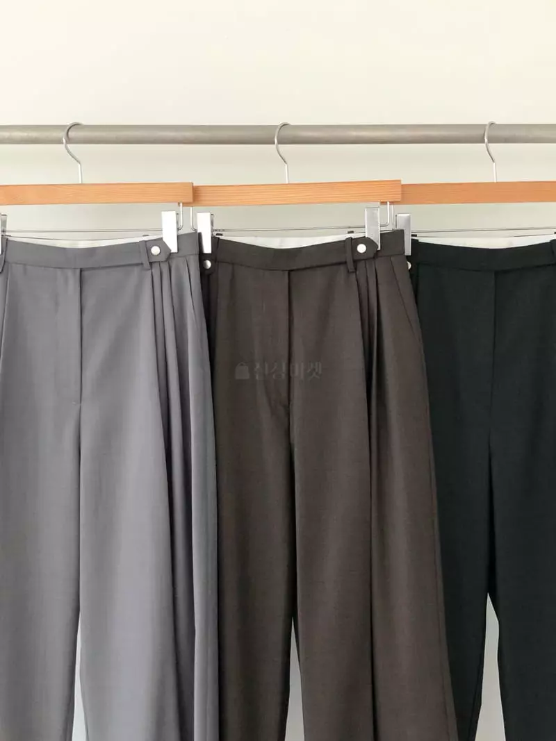 Avecnous - Korean Women Fashion - #shopsmall - Bijou Pants - 2