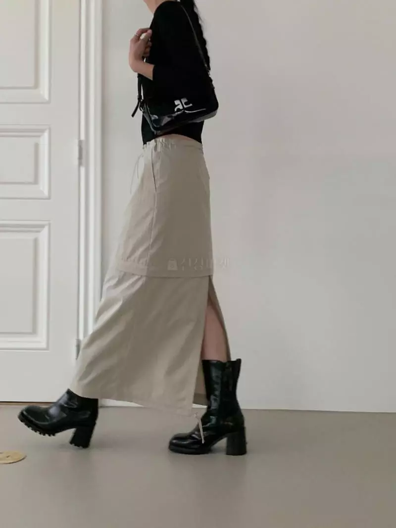 Avecnous - Korean Women Fashion - #thelittlethings - Two Way String Skirt - 10