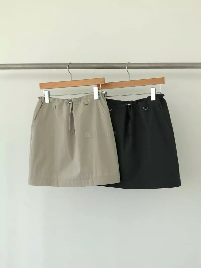 Avecnous - Korean Women Fashion - #vintageinspired - Two Way String Skirt - 4
