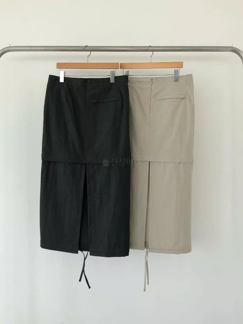 Avecnous - Korean Women Fashion - #womensfashion - Two Way String Skirt - 2