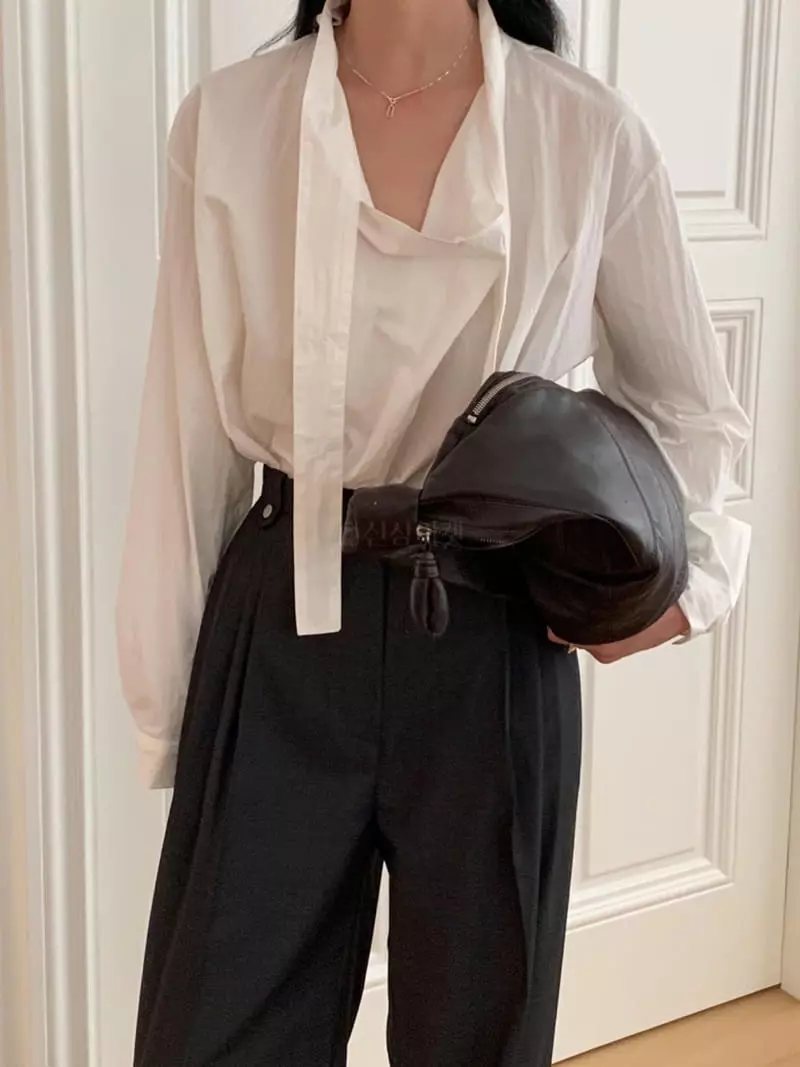 Avecnous - Korean Women Fashion - #womensfashion - Beat Blouse - 7