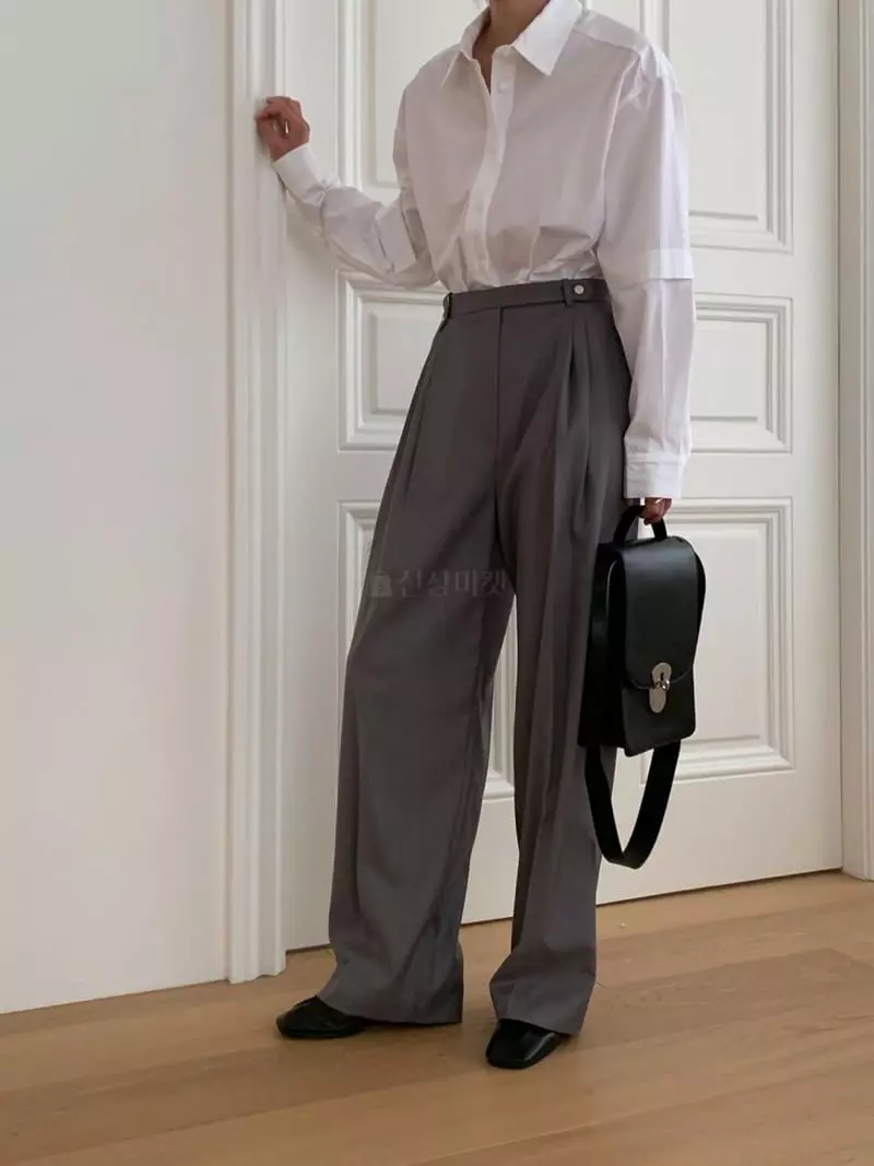 Avecnous - Korean Women Fashion - #womensfashion - Bijou Pants - 6