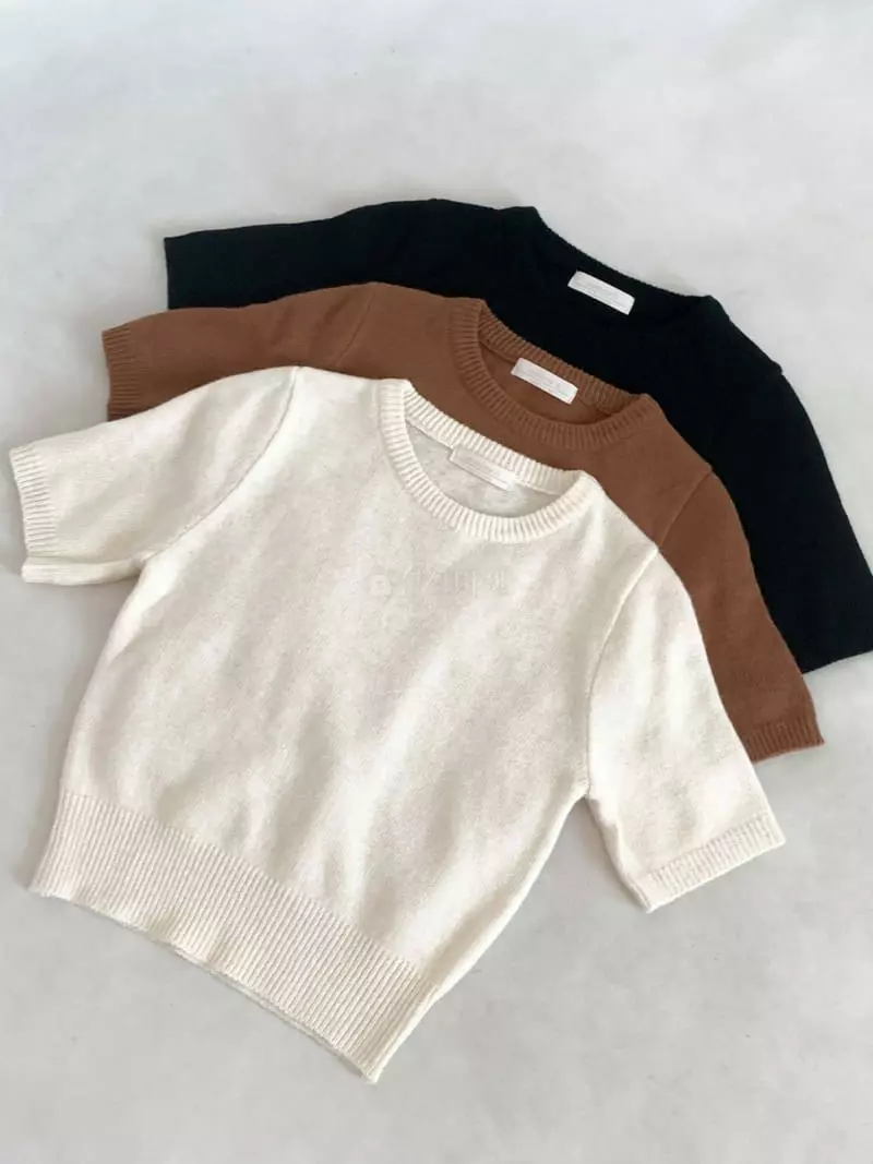 Awesome H - Korean Women Fashion - #momslook - Need Warmer Knit Tee - 7