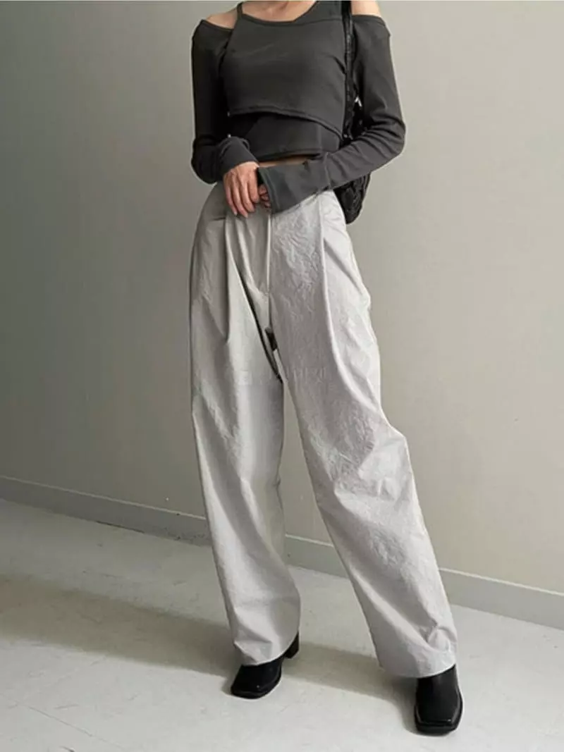Awesome H - Korean Women Fashion - #momslook - Washa Pants - 7