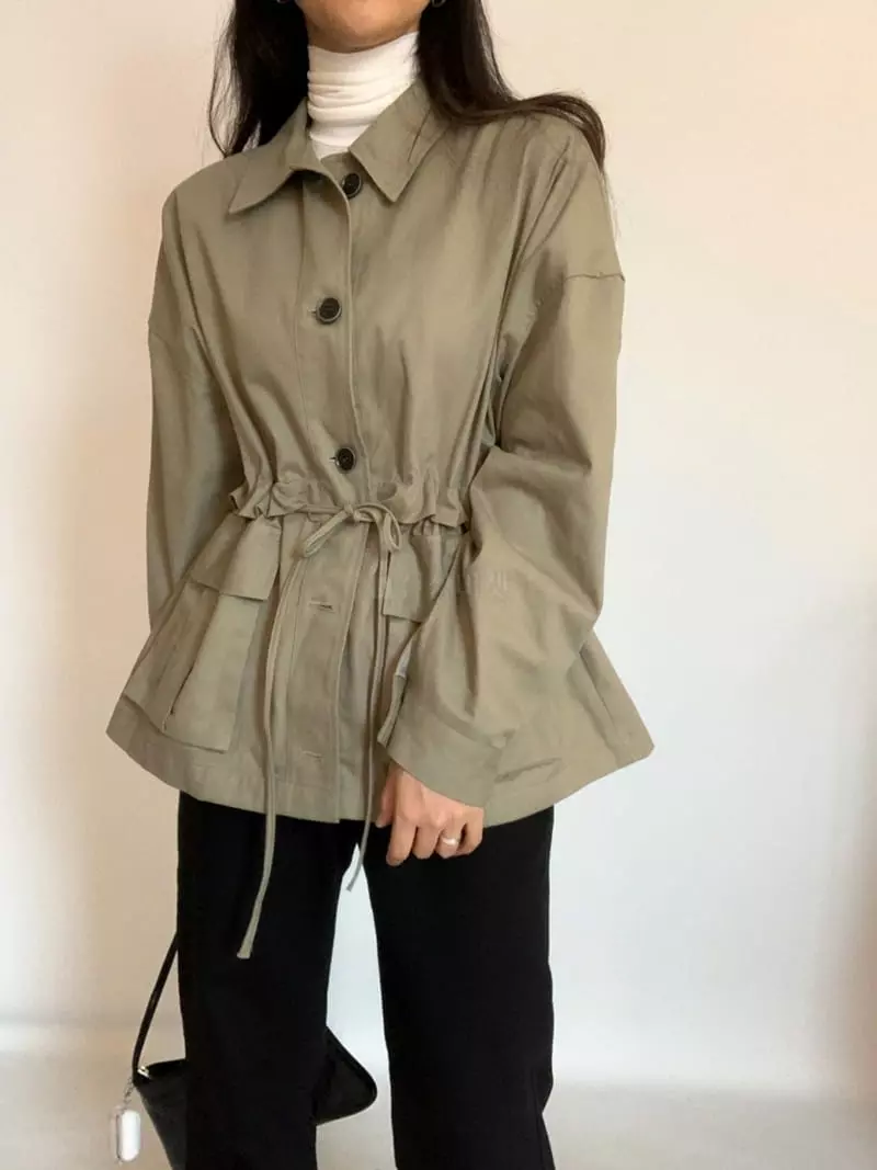 Awesome H - Korean Women Fashion - #momslook - Two Way Jacket - 11