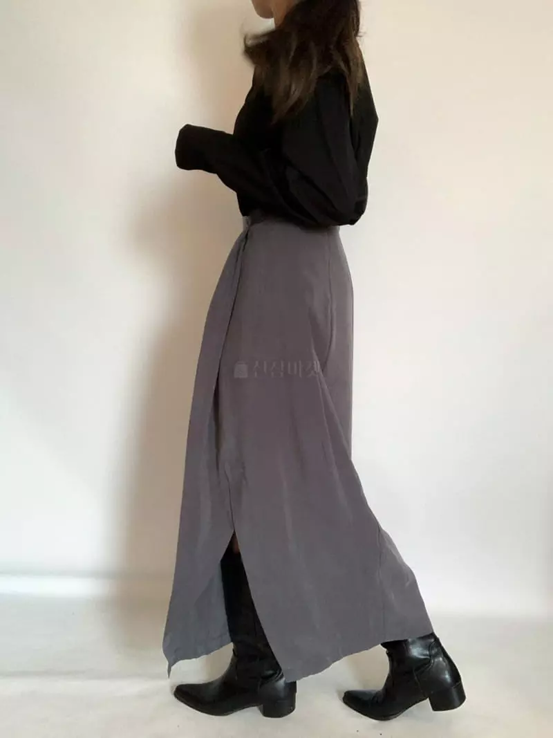 Awesome H - Korean Women Fashion - #momslook - Peach Button Skirt - 12