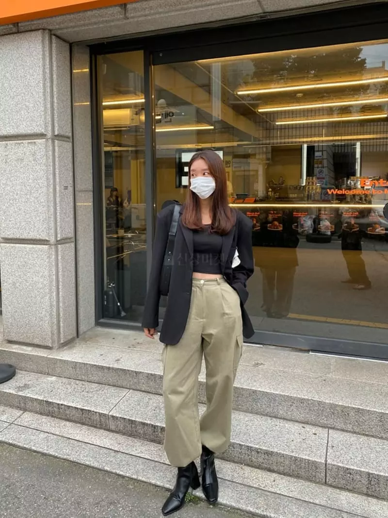 Awesome H - Korean Women Fashion - #pursuepretty - Autumn Strign Pants - 3