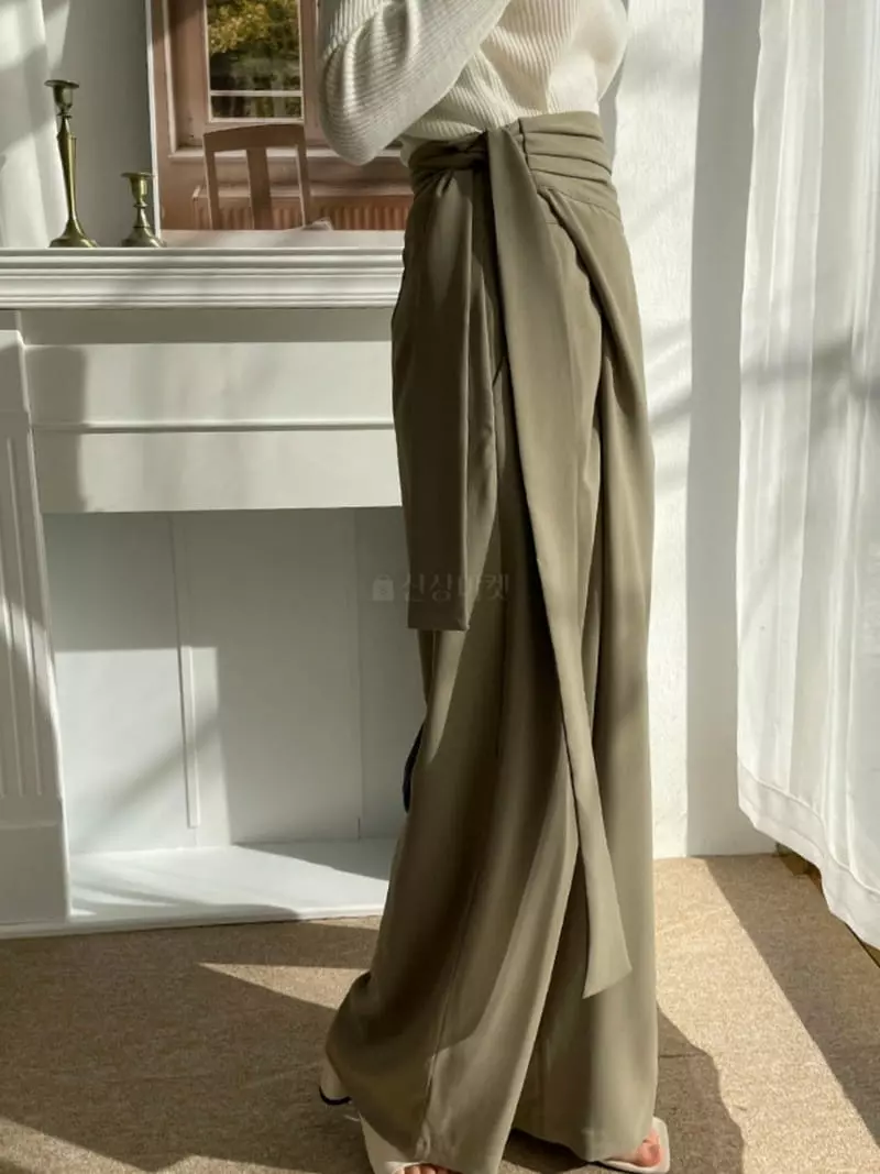 Awesome H - Korean Women Fashion - #restrostyle - Wide Pants