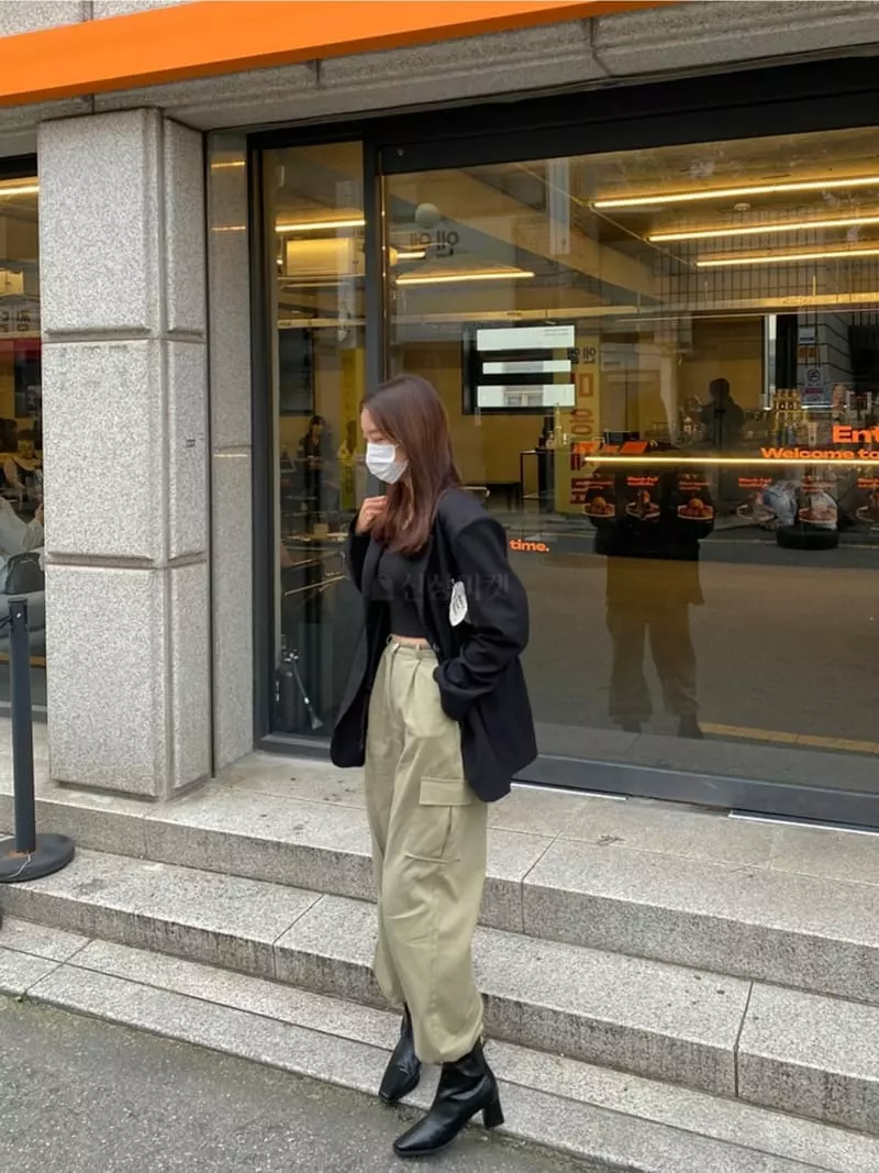 Awesome H - Korean Women Fashion - #romanticstyle - Autumn Strign Pants - 5