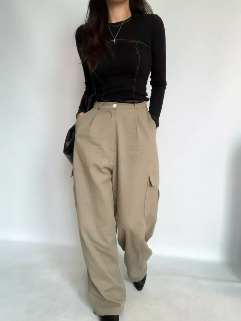 Awesome H - Korean Women Fashion - #vintageinspired - Autumn Pants - 2