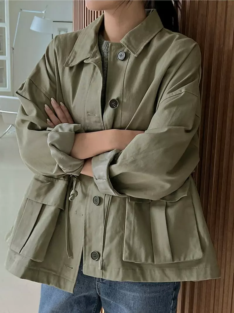 Awesome H - Korean Women Fashion - #vintagekidsstyle - Select Field Jacket - 7
