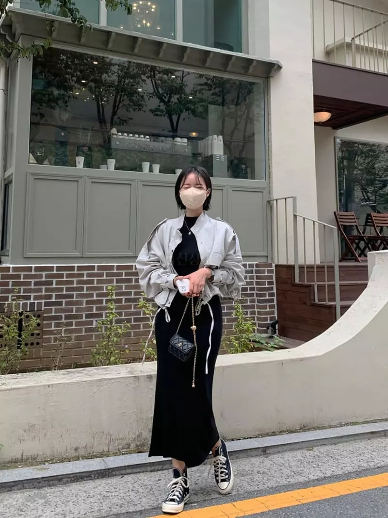 Awesome H - Korean Women Fashion - #momslook - Short Trench Jacket - 4
