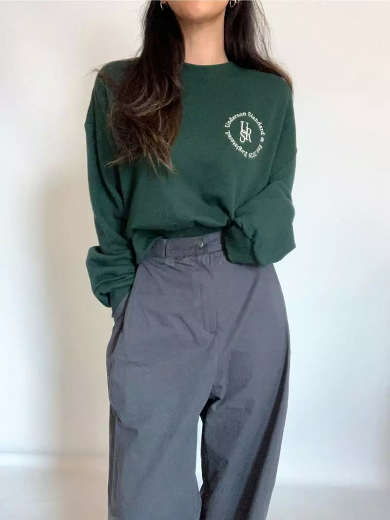 Awesome H - Korean Women Fashion - #womensfashion - Standard Sweatshirt - 3