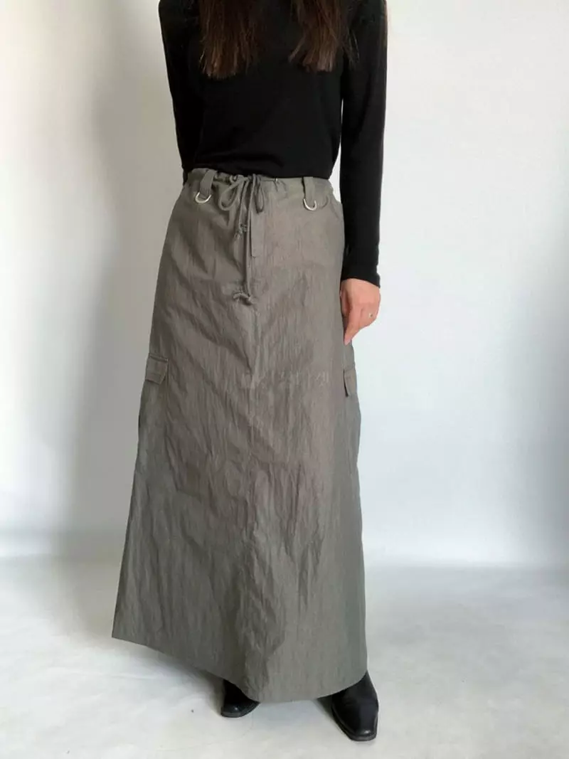 Awesome H - Korean Women Fashion - #womensfashion - Cargo Skirt - 10