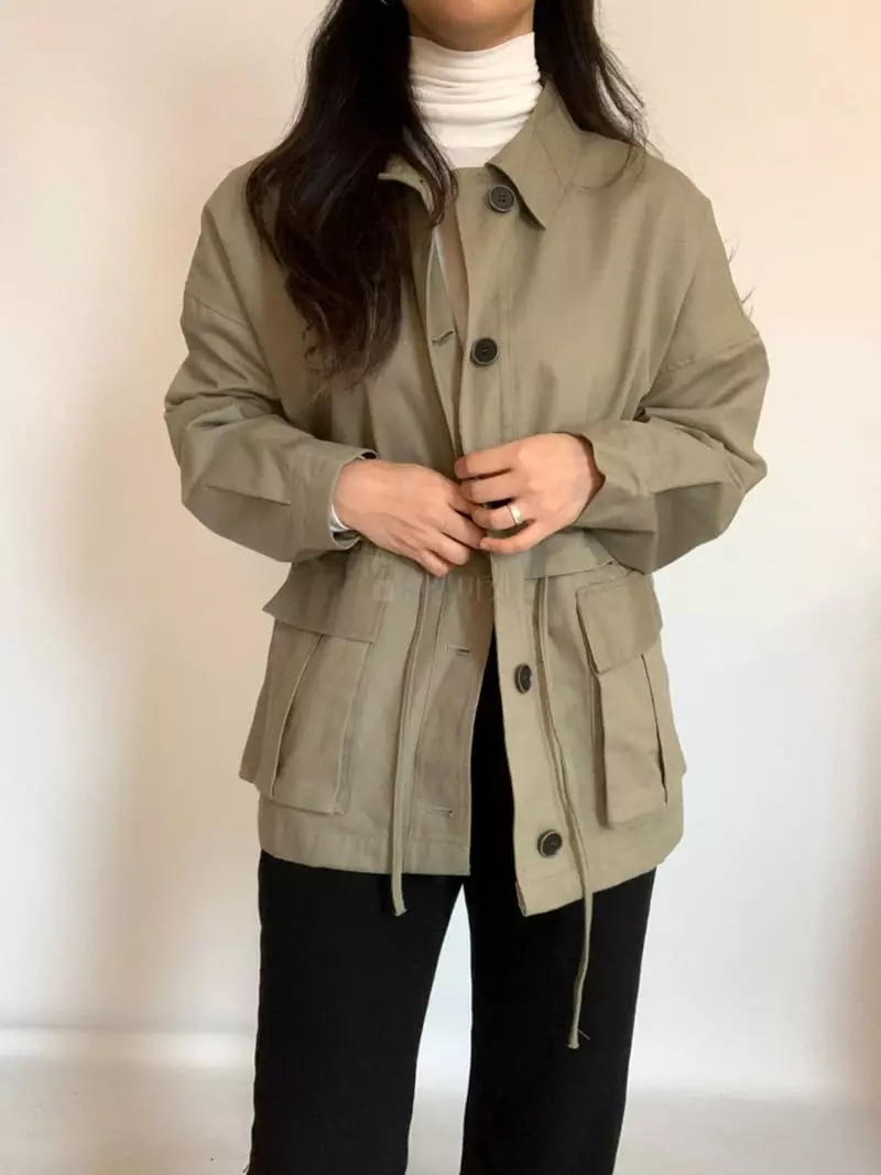 Awesome H - Korean Women Fashion - #womensfashion - Two Way Jacket - 8