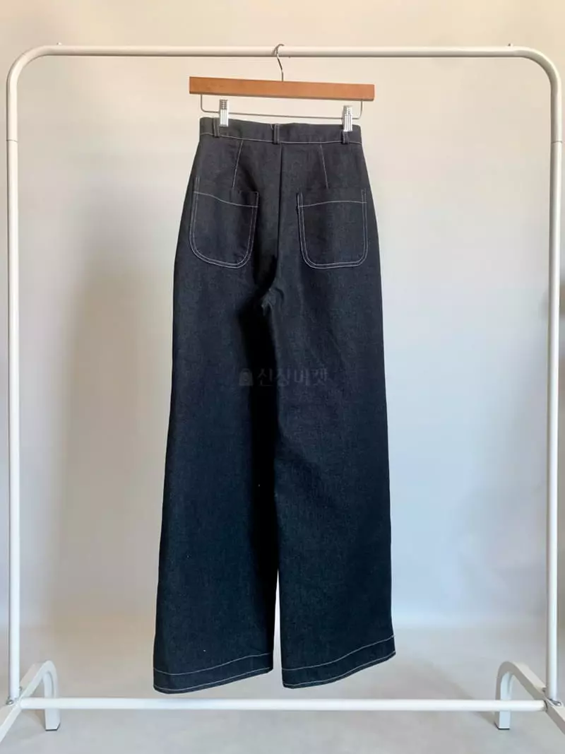 Awesome H - Korean Women Fashion - #womensfashion - Pure Stitch Jeans - 6