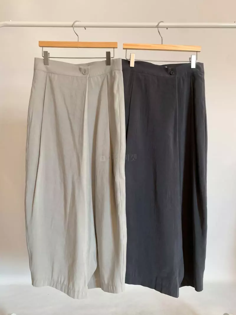 Awesome H - Korean Women Fashion - #womensfashion - Peach Button Skirt - 11