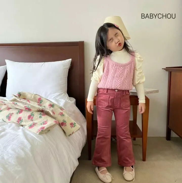 BABYZZAM - Korean Children Fashion Brand - #childrensboutique - Pocket Bootscut Pants - 2