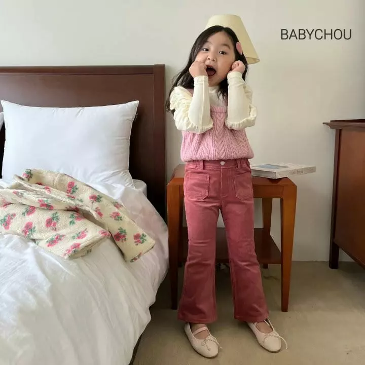 BABYZZAM - Korean Children Fashion Brand - #designkidswear - Pocket Bootscut Pants - 3