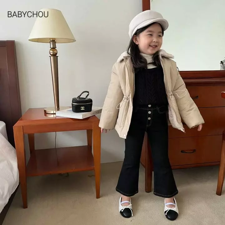BABYZZAM - Korean Children Fashion Brand - #fashionkids - String Collar Padding - 2