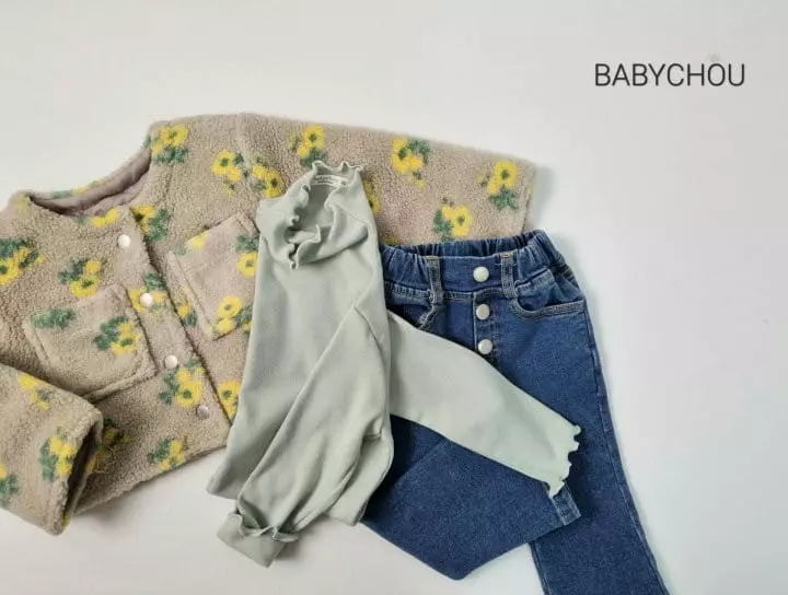 BABYZZAM - Korean Children Fashion Brand - #kidsshorts - Snap Bootscut - 2