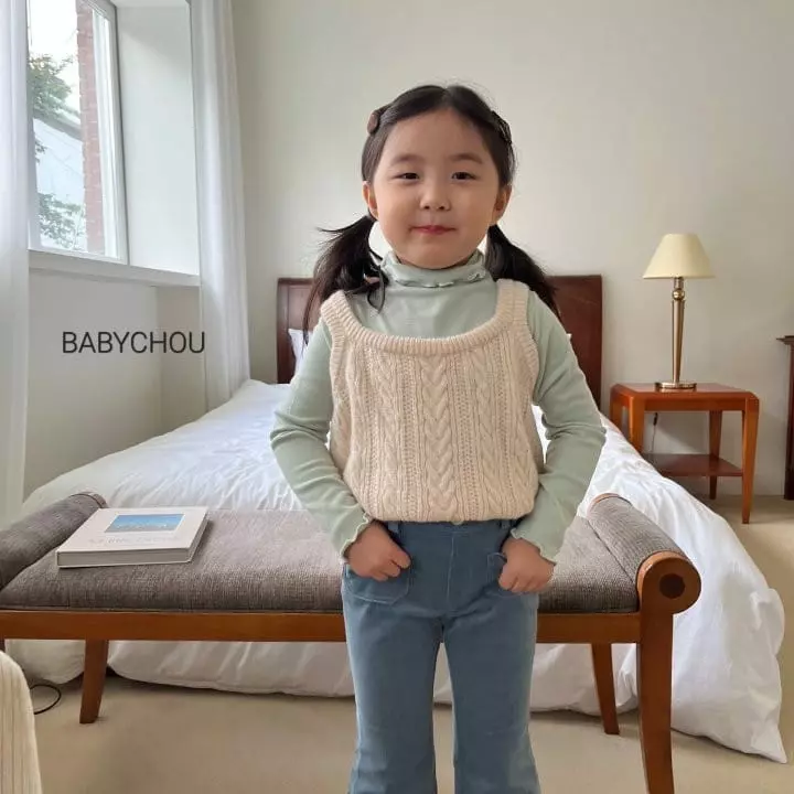 BABYZZAM - Korean Children Fashion Brand - #kidsshorts - Wendy Vest - 5