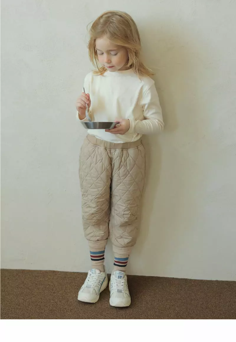 BIEN A BIEN - Korean Children Fashion Brand - #childofig - Siong Quilting Pants