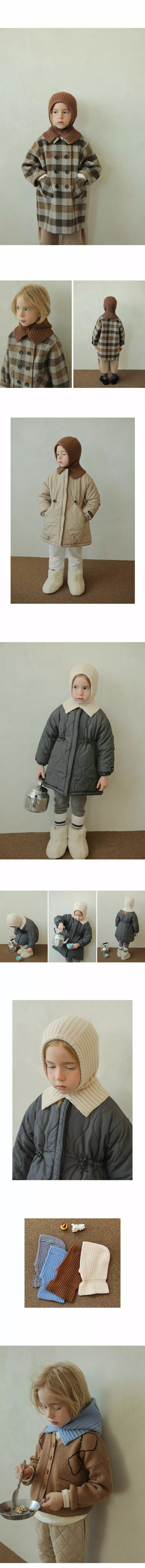 BIEN A BIEN - Korean Children Fashion Brand - #designkidswear - Luse Baraclava - 2