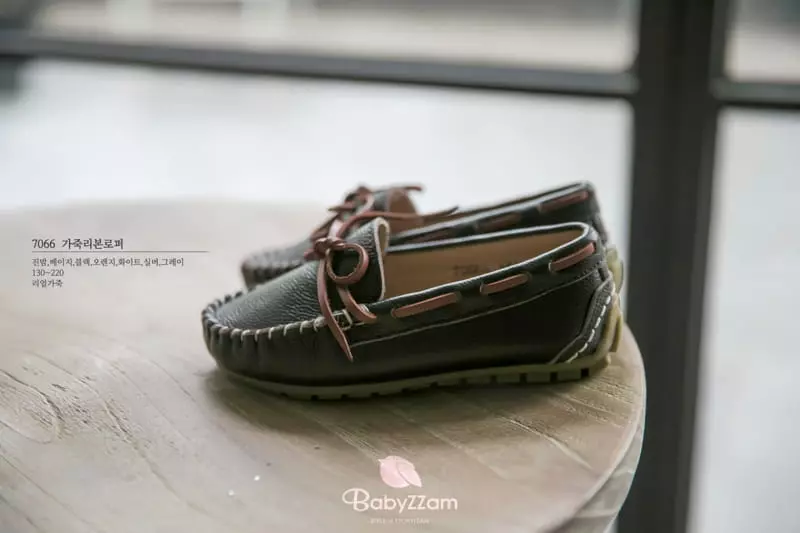 Babyzzam - Korean Children Fashion - #kidzfashiontrend - Ribbon Loafer - 4