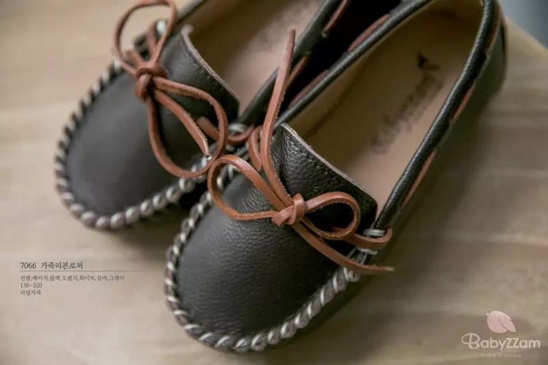 Babyzzam - Korean Children Fashion - #kidzfashiontrend - Ribbon Loafer - 3