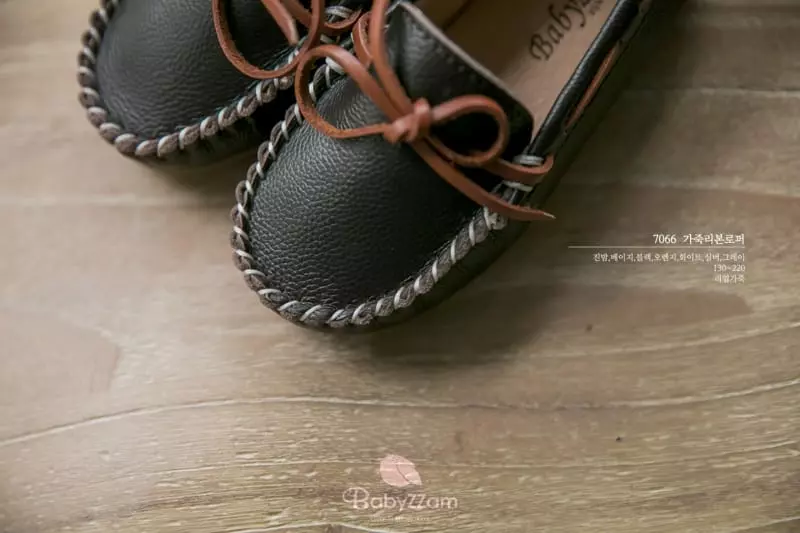 Babyzzam - Korean Children Fashion - #toddlerclothing - Ribbon Loafer - 10