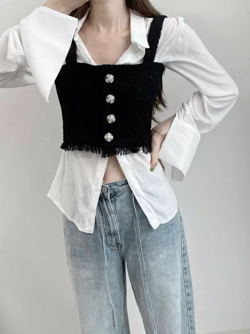 Backstage - Korean Women Fashion - #momslook - Post Vest - 6