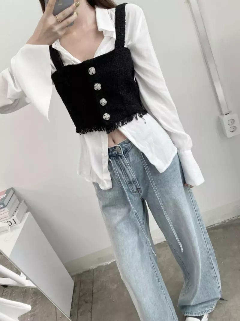 Backstage - Korean Women Fashion - #momslook - Post Vest - 8